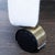 Textile Pottery Barn Slipcovered Parsons Dining Chair on Wheels For Sale - Image 7 of 8
