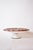 Neoclassical faux marble plate on pedestal, 1960s. Centerpiece plate on a pedestal in glazed ceramic imitating marble....