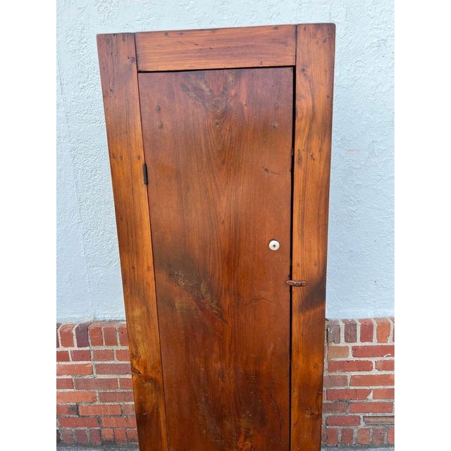 Antique Yellow Pine Corner Cabinet. 19th Century. For Sale In Washington DC - Image 6 of 10