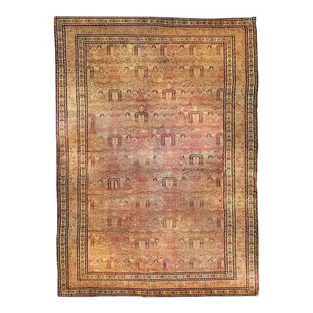 19th Century Kermanshah "Willow Tree" Rug For Sale