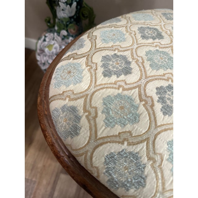 Pair of Early 19th Century French Salon Chairs New Upholstery For Sale In New York - Image 6 of 6