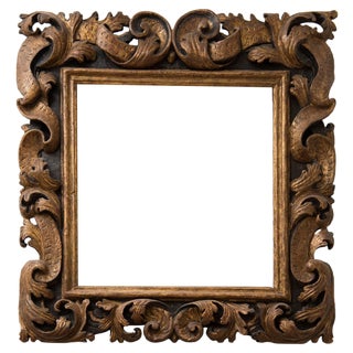 17th Century Sansovino Wood Frame For Sale