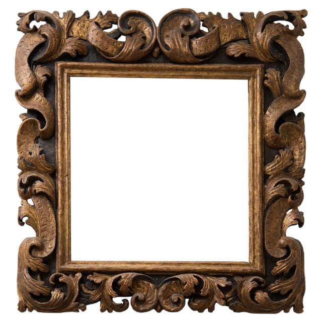17th Century Sansovino Wood Frame For Sale