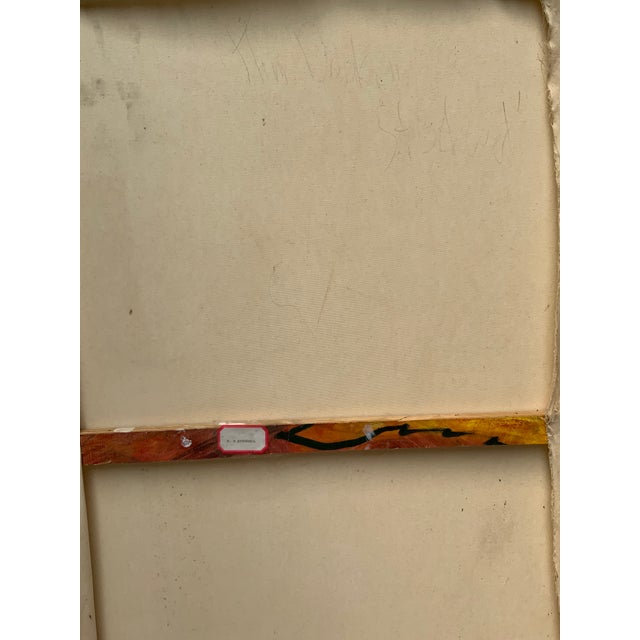 1980s Abstract Female Nude Painting by Kim Drucker Stockwell For Sale - Image 4 of 8