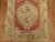 Red Antique Muted Turkish Floral Runner - 3'5" x 9'2" For Sale - Image 8 of 12