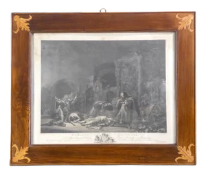 Framed Print by Tisbe, L. Ramer and Pierre Canot, 1768