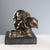 Italian Sculpture Bronze Bird on Marble Base For Sale - Image 5 of 8