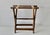 1980s Vintage Bamboo Luggage Rack Stand Willow Reed Details Mid-Century Modern For Sale - Image 5 of 18