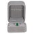 Modern Zambian Emerald Ring With Earth-Mined Diamond Accents: Solid 14k Gold, Size 6.75 For Sale - Image 3 of 9
