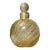 Vintage Hand Blown Italian Murano Venetian Gold Flek Glass Scent Perfume Bottle For Sale