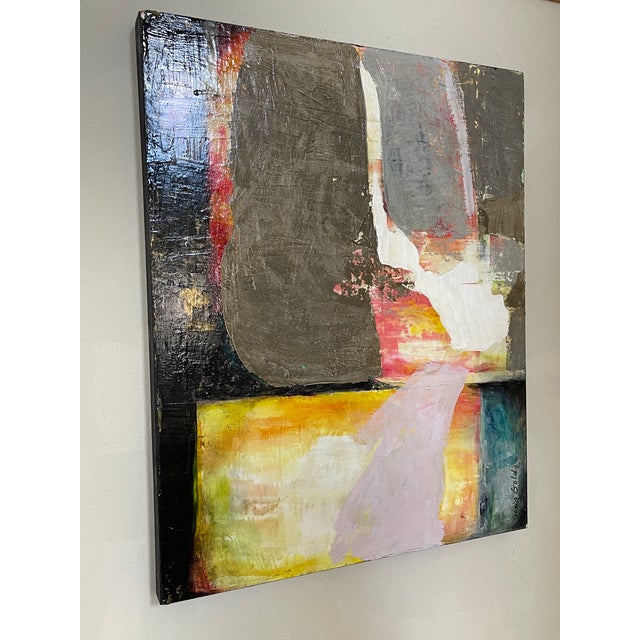 Original Mixed Media Abstract Painting " the Space Between" by Sonia Gold For Sale - Image 11 of 16