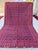 Mushwani Red and Blue Andkhoy Hand-Knotted Wool Rug - 6'4" X 9'11" For Sale - Image 4 of 11