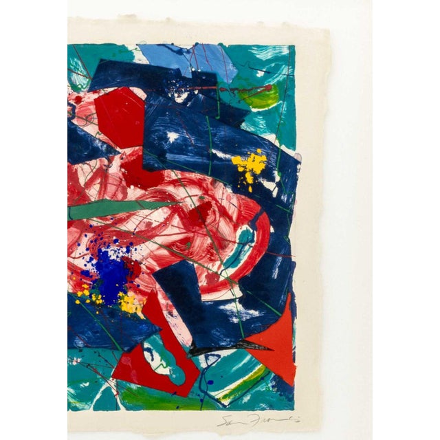 Sam Francis Sam Francis Untitled (Abstraction) Monotype, 1986 For Sale - Image 4 of 6