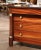Traditional Early 20th Century French Empire Marble Top Carved Walnut Four-Drawer Chest For Sale - Image 3 of 12