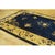1920s Navy Blue Minimalist Floral Antique Chinese Peking Wool Rug 9' 2" X 14' 1" For Sale - Image 9 of 9