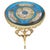 19th Century French Hand-Painted Porcelain Table with Gilt Bronze in the style of Sèvres, 1890s For Sale - Image 15 of 15