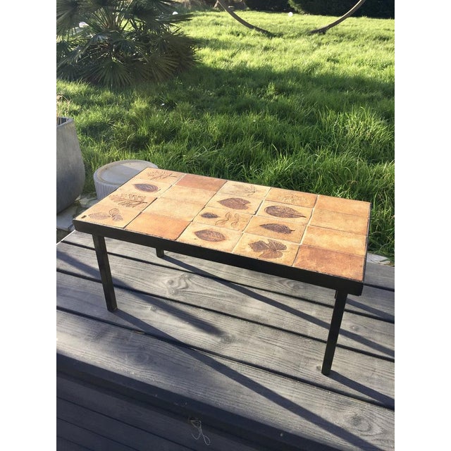 1950s Coffee Table by Roger Capron, 1950s For Sale - Image 5 of 12