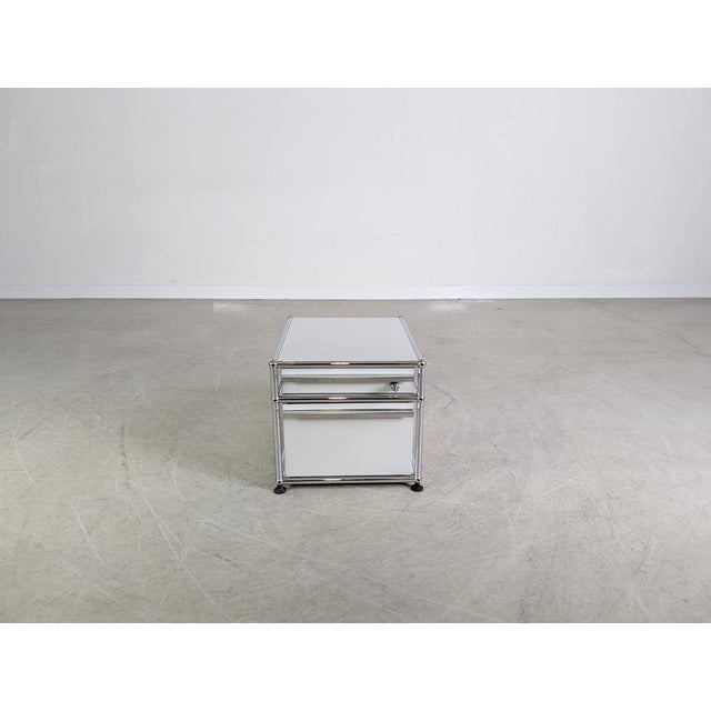 White Office Chest of Drawers by Fritz Haller for USM Haller For Sale - Image 5 of 9