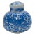 Blue and White Chinoiserie Salt or Pepper Shaker For Sale