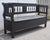 Painted Pine and Oak Storage Bench or Settle For Sale - Image 4 of 12