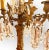 Cornelius & Co. Pair of Antique American Cornelius Gilt Bronze and Crystal Three Arm Candelabra For Sale - Image 4 of 10