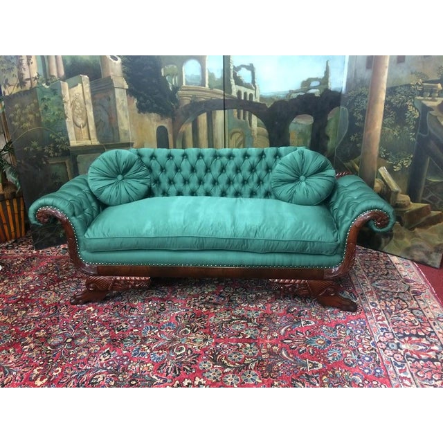 Antique Empire Sofa, 19th Century Sofa For Sale - Image 12 of 17