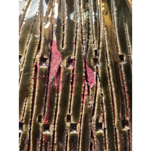 1950s Vintage Aldo Loni Raymor Pedestal Bowl/Vase For Sale - Image 5 of 9