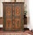 Green Floral Painted Cupboard, 1830s For Sale - Image 12 of 18