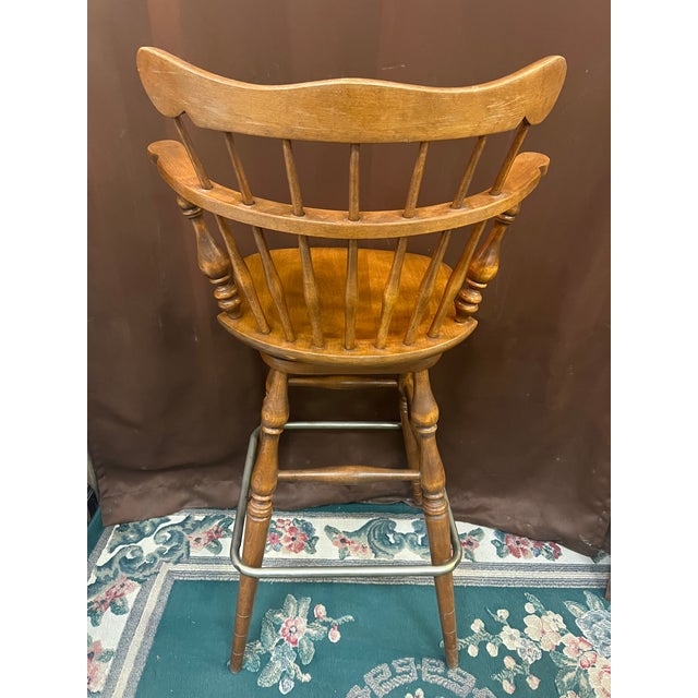 Vintage ethan allen bar stools best sale