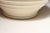 Vintage Stoneware Beehive Cream and Green Striped Yellow Ware Mixing / Salad Bowl For Sale - Image 11 of 15
