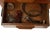 Brown Unusual Early American Quack Medicine Thompson-Plaster Electric Cabinet For Sale - Image 8 of 11