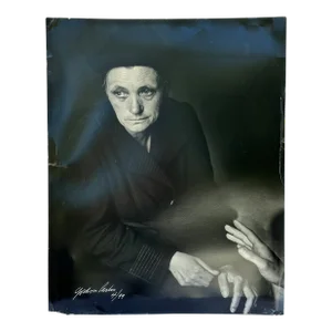 1950s Gordon Parks Original Gelatin Silver Print "Old Woman, France," Limited Edition 4/99, Fine Art Photography