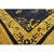 Textile 1920s Navy Blue Minimalist Floral Antique Chinese Peking Wool Rug 9' 2" X 14' 1" For Sale - Image 7 of 9