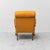 Wood Scandinavian-Style Lounge Chair in Wood and Orange Fabric, 1960s For Sale - Image 7 of 13