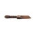 A wonderful comb carved out of wood with a stylized human figure on the handle and decorated with geometric carvings. The...