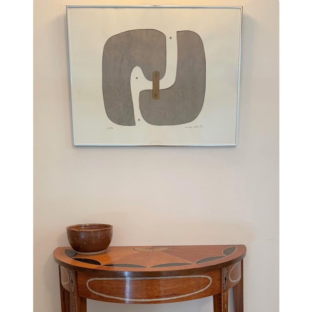 Framed Abstract Expressionist Collage Art by Marca-Relli For Sale - Image 11 of 18