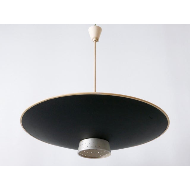 Mid-Century Modern Mid-Century Modern 4-Flamed Dd 39 Pendant Lamp from Philips, Netherlands, 1950s For Sale - Image 3 of 18