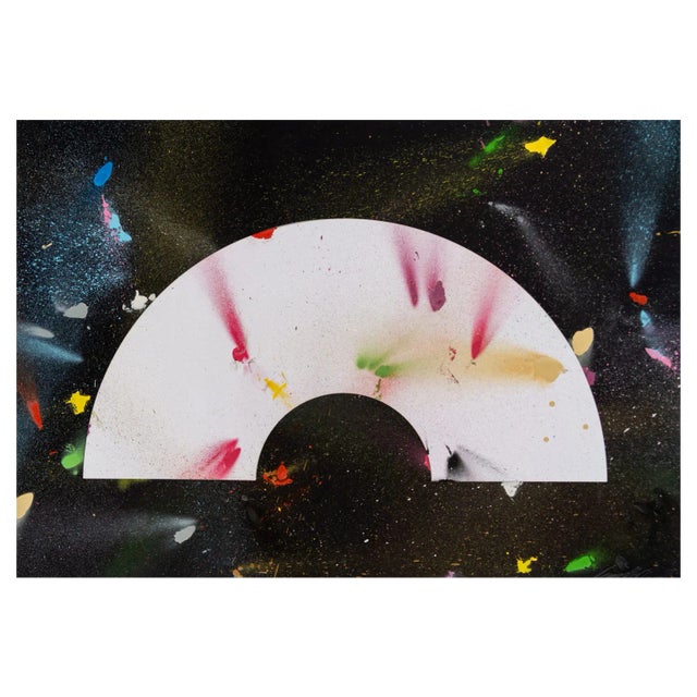 Liam Hopkins, Corona Paintborne 1.4, Spray Paint on Paper For Sale