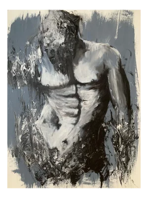 Lemmy Gonthier, Body 3, 2017, Acrylic