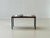 Vintage Minimalist Table in Wood Veneer with Steel Frame, 1980s For Sale - Image 4 of 16