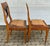 Biedermeier Pair of Antique Cherrywood Biedermeier Side Chairs For Sale - Image 3 of 12