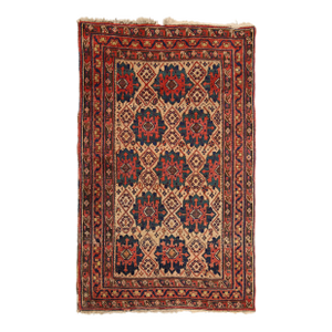 4'x6' Vintage Persian Rug | Vintage Tribal Area Rug