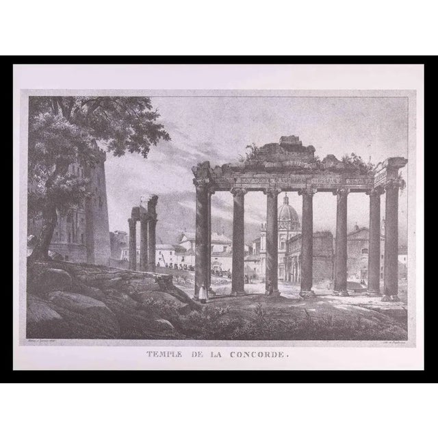 After G. Engelmann, Roman Temples and Ruins, Offset, Late 20th Century For Sale - Image 7 of 7