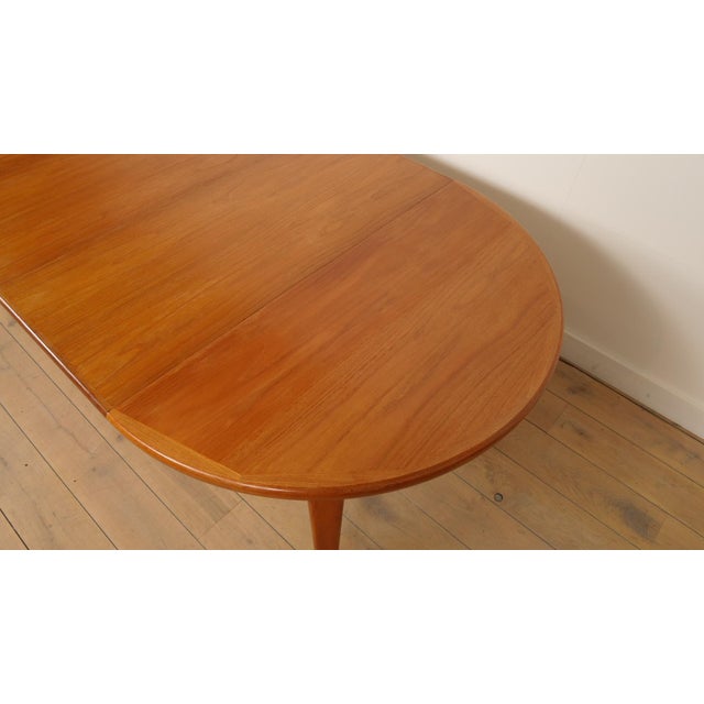 Vintage Teak Dining Table, 1950s For Sale - Image 16 of 18
