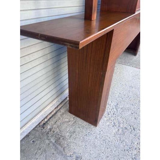 Mid-Century Modern Cavalier Queen Size Headboard, Walnut, Mid-20th Century, 1958, USA For Sale - Image 3 of 11