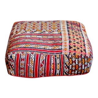 Moroccan Kilim Floor Pillow For Sale