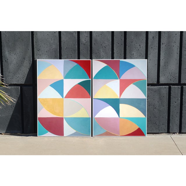 Deco Flora Matrix is an original painting by Natalia Roman that unfolds as a quiet exploration of balance, rhythm, and...