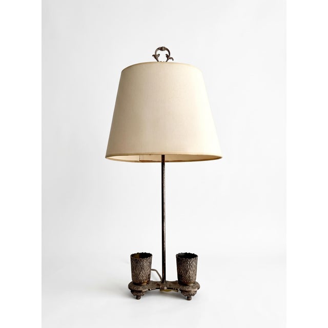 Metal Height-Adjustable Table Lamp by S. T. Valenti, 1960s For Sale - Image 7 of 7