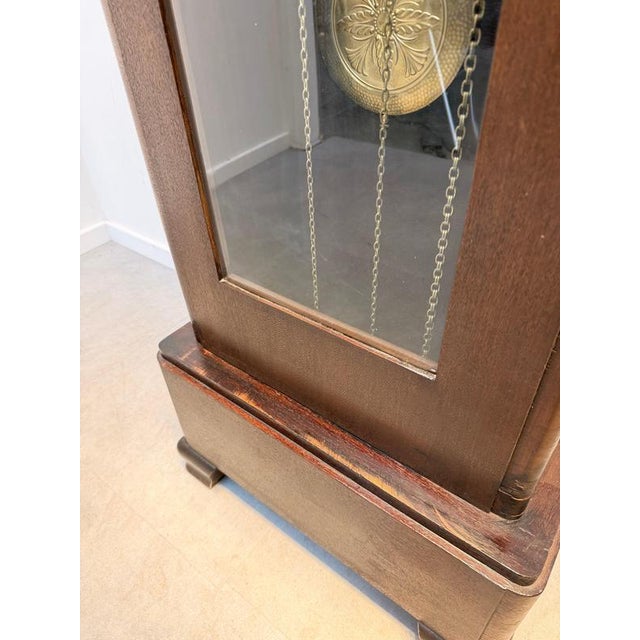 Art Deco Longcase Clock For Sale - Image 3 of 5