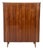 Mid-Century Mahogany Wardrobe, 1960s For Sale